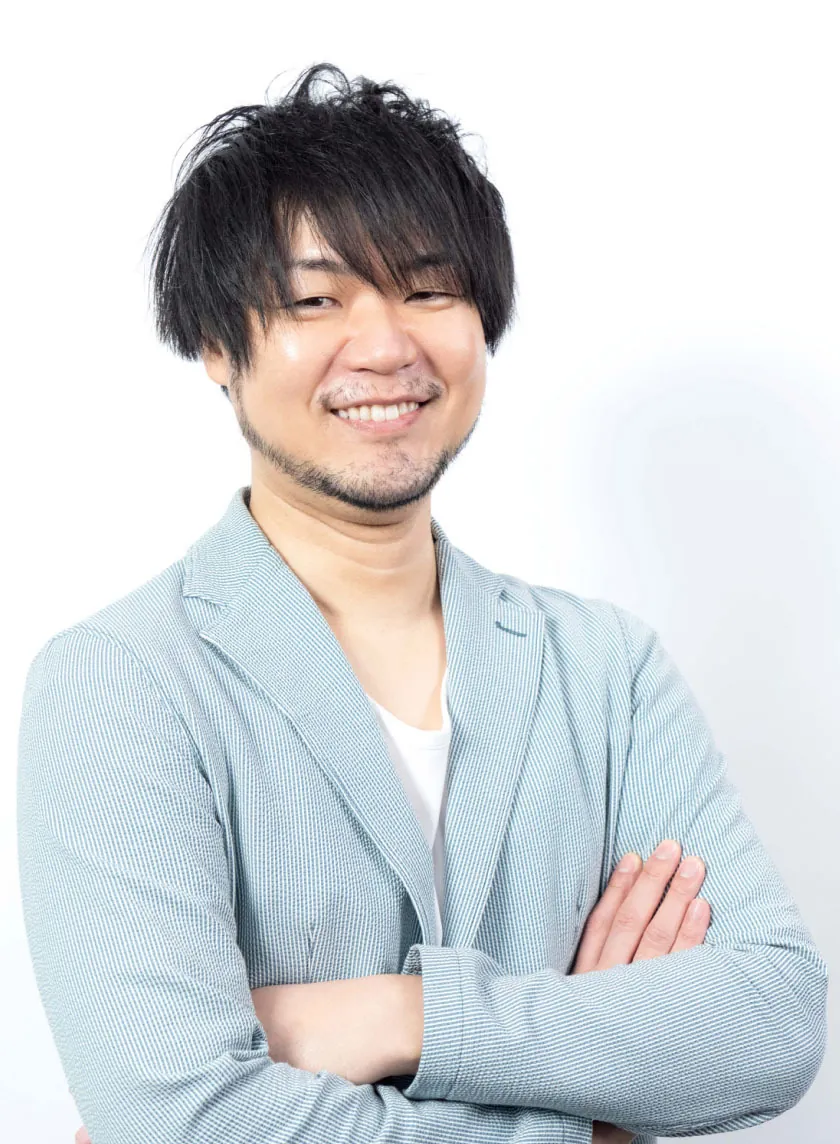 代表取締役社長の近影写真